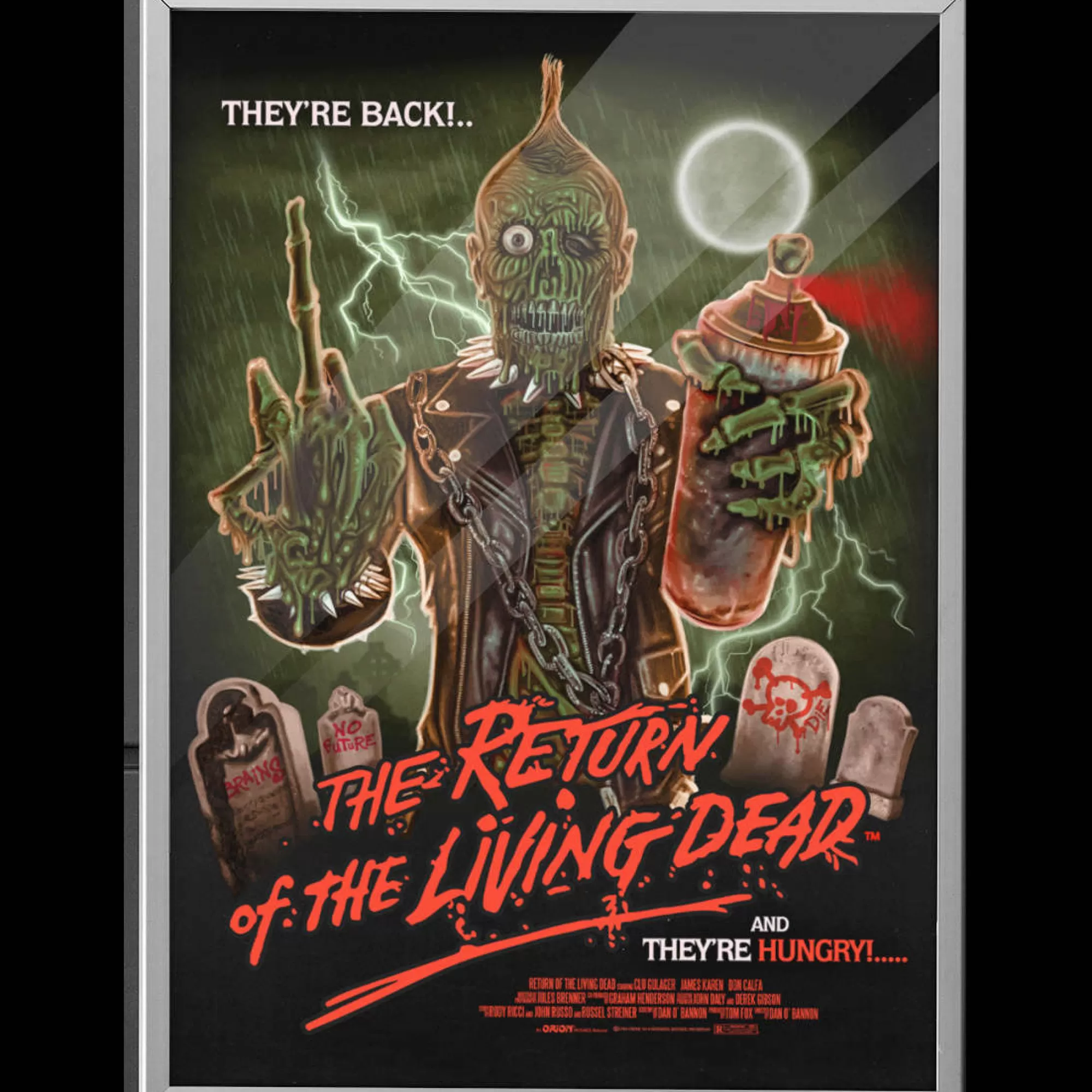 Return Of The Living Dead - Punk Rock Poster<Retrun of the living dead Online